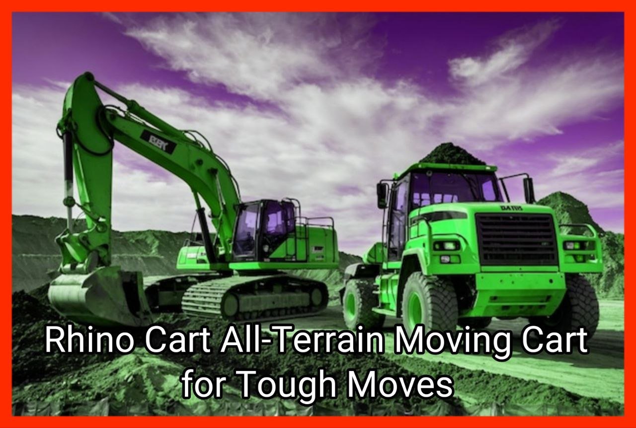 Rhino Cart All-Terrain Moving Cart for Tough Moves